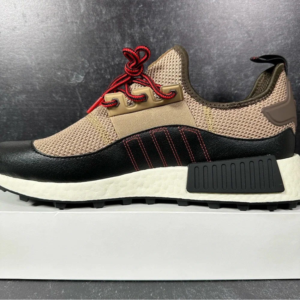 ADIDAS NMD R1 TR CARDBOARD MENS SHOES SIZE 9.5 NEW - Picture 8 of 10